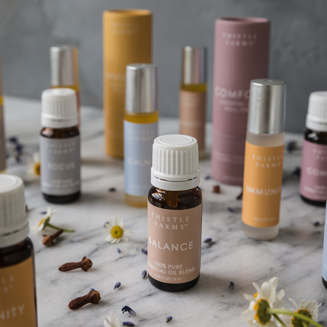 Essential Oil Concentrate Display