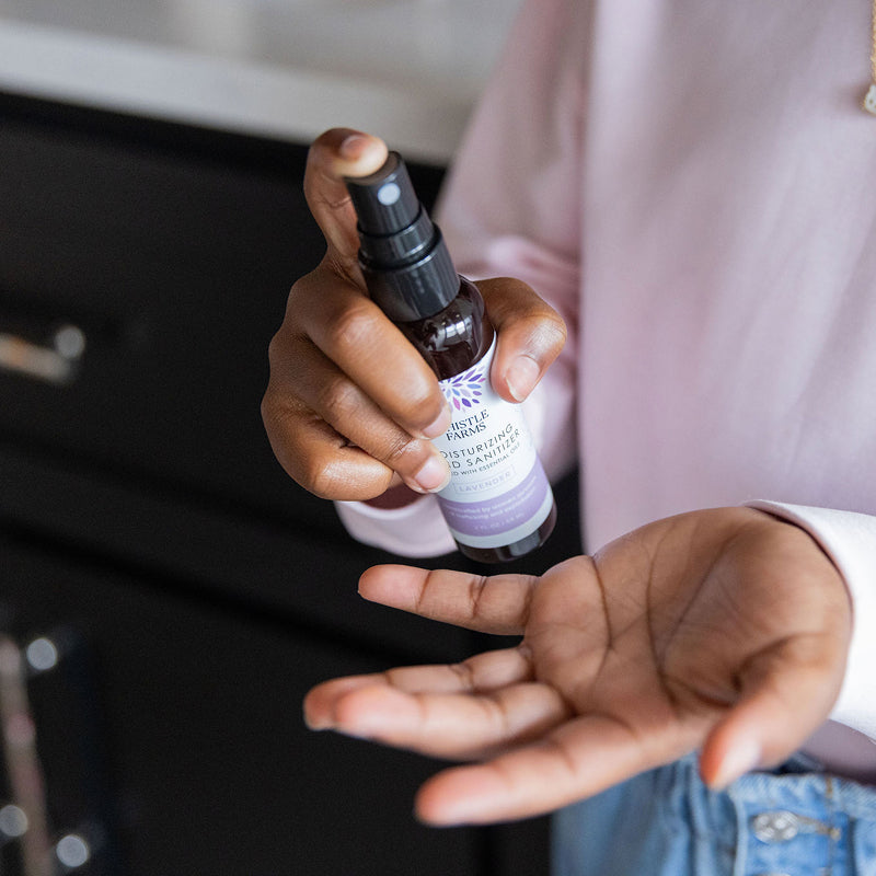 Lavender Moisturizing Hand Sanitizer Spray