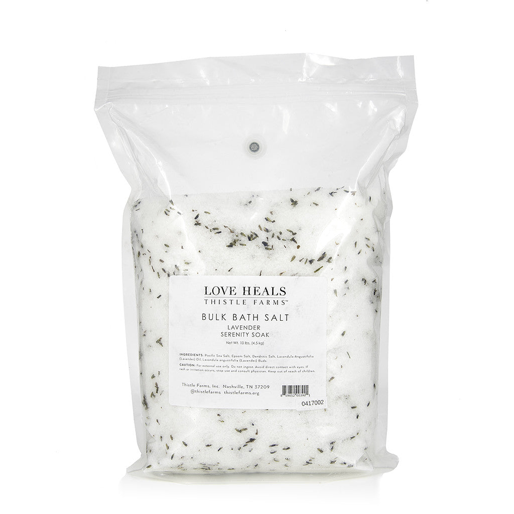 Thistle Farms Lavender Serenity Bath Salt Bulk Bath Soak